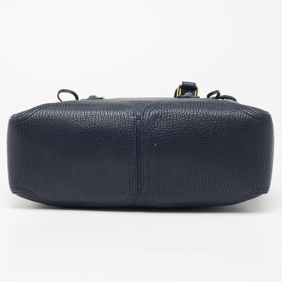 3.1 PHILLIP LIM Blue Leather Pashli Medium Satchel - Picture 8 of 8